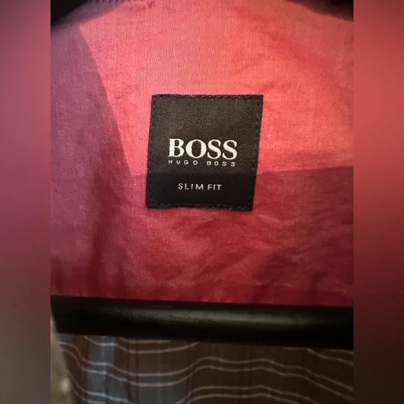 Boss slim fit button down dress shirt - Picture 6 of 6